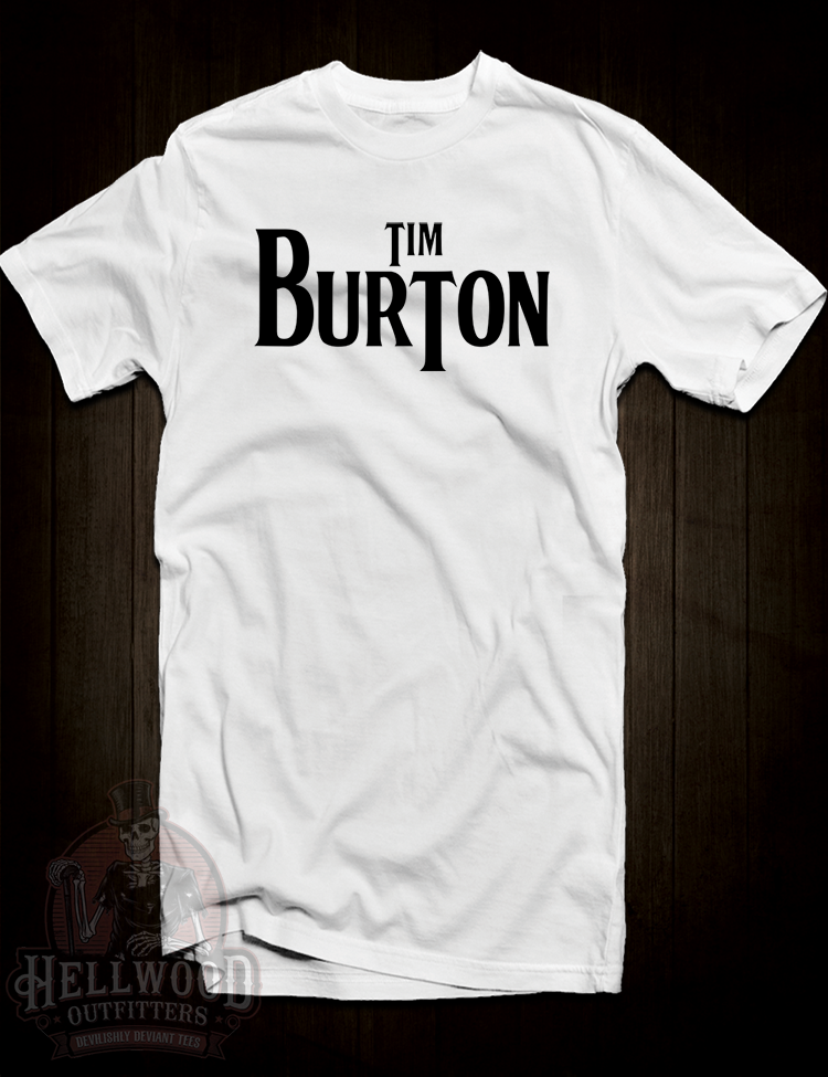 Pop culture crossover Tim Burton Beatles shirt