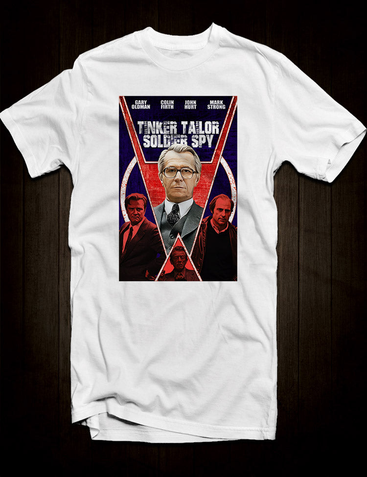 White Tinker Tailor Soldier Spy T-Shirt