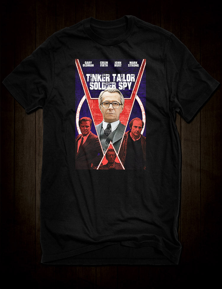 Espionage tribute: "Tinker Tailor Soldier Spy" T-Shirt