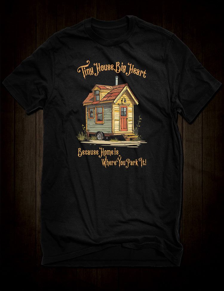 Minimalist Living Shirt - Tiny House Movement Inspired Tee