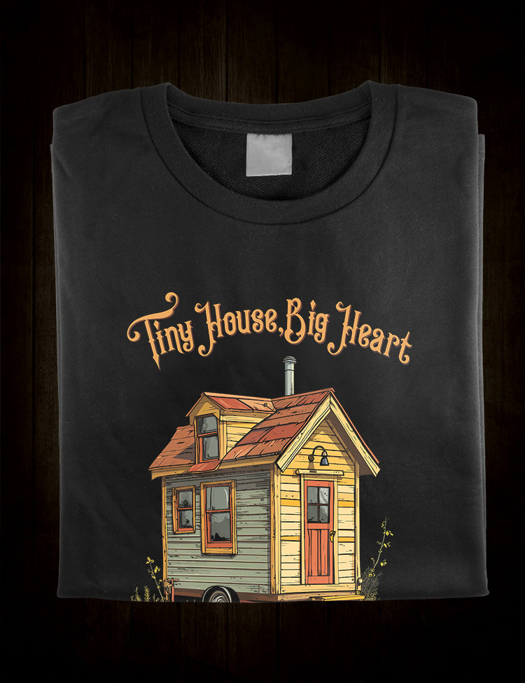 Efficient Living Fashion - Tiny House Movement T-Shirt