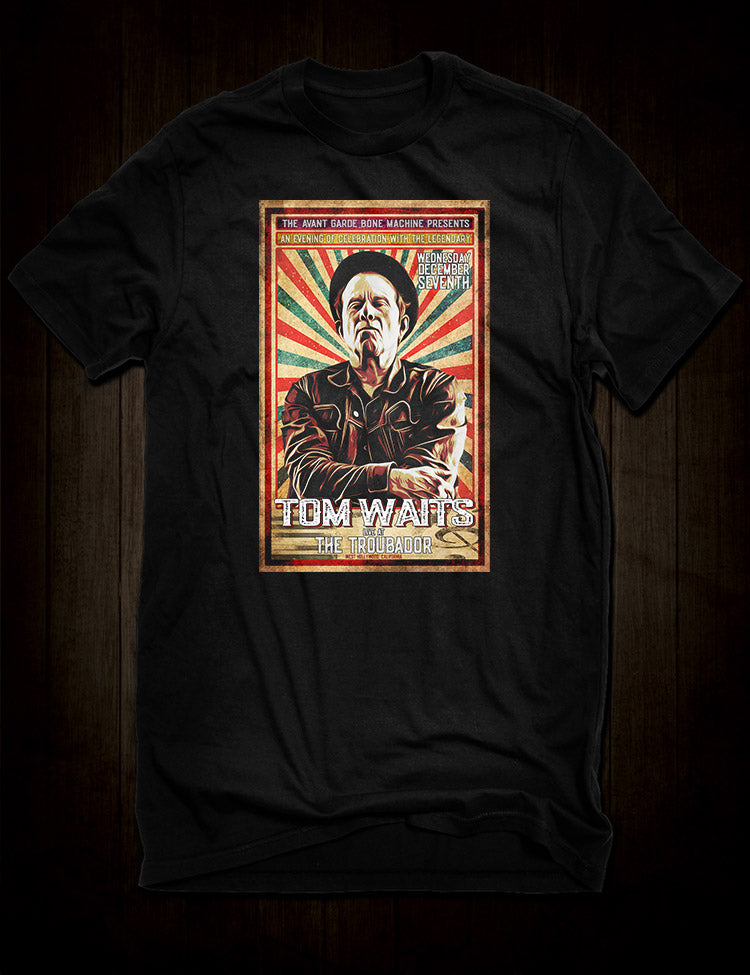 Tom Waits Live at The Troubadour T-Shirt