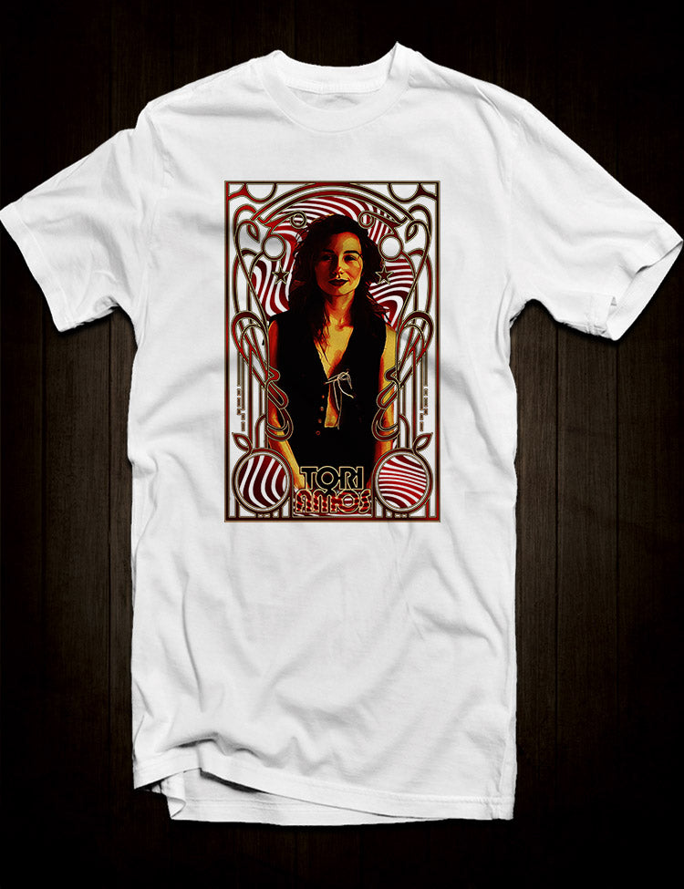 White Tori Amos Inspired Shirt