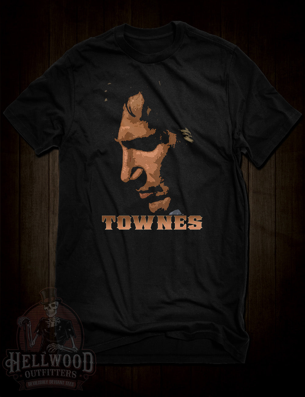 Townes Van Zandt t-shirt