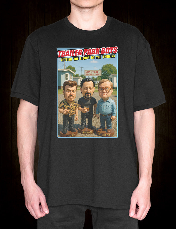 Ricky Julian and Bubbles design inspired by the Trailer Park Boys television series