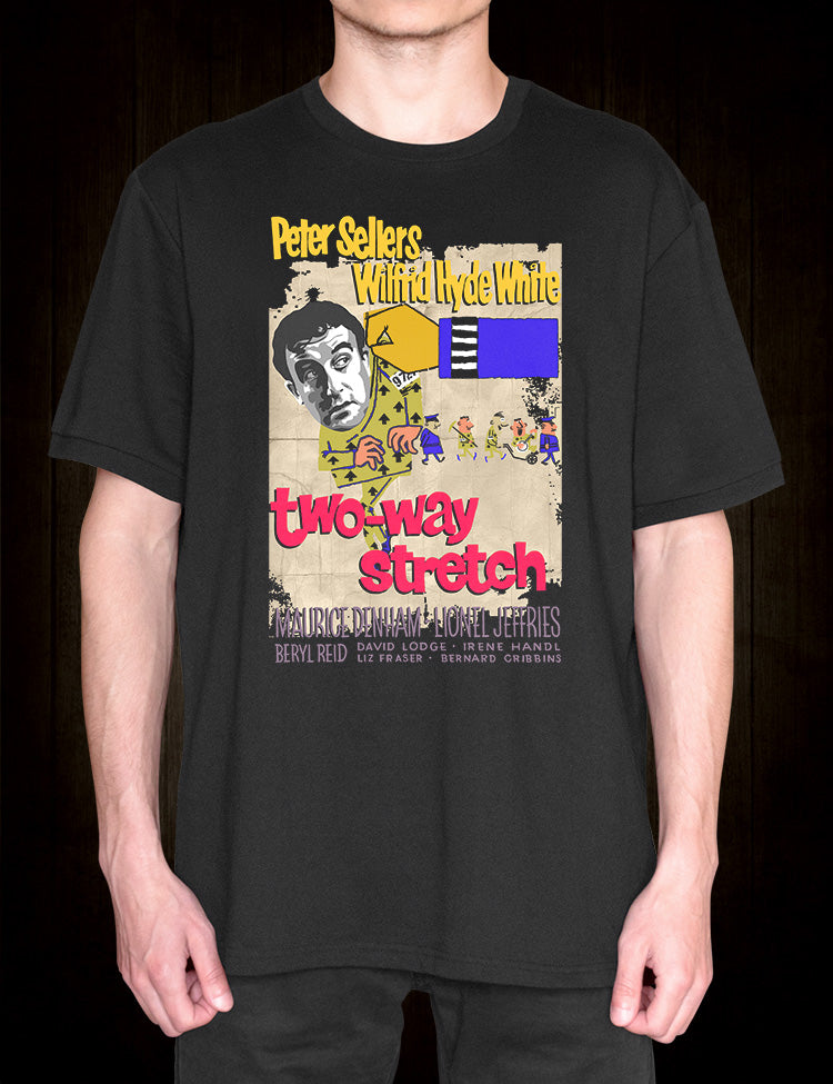 Classic British comedy apparel Two Way Stretch t-shirt