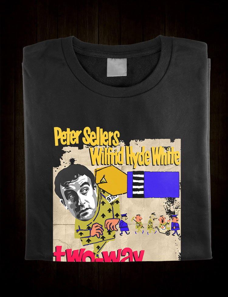 Classic British comedy Two Way Stretch t-shirt