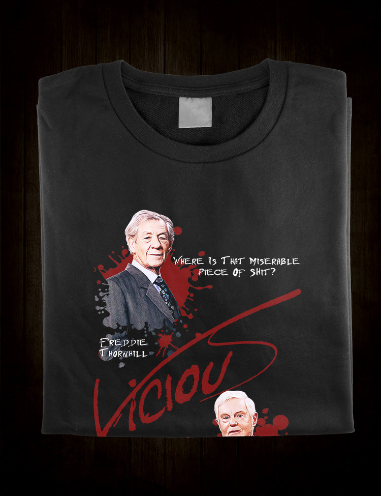 Witty British Comedy Shirt - Vicious Inspired Tee