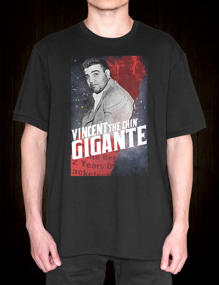 Notorious Mobster Shirt - Vincent 'The Chin' Gigante Inspired Tee