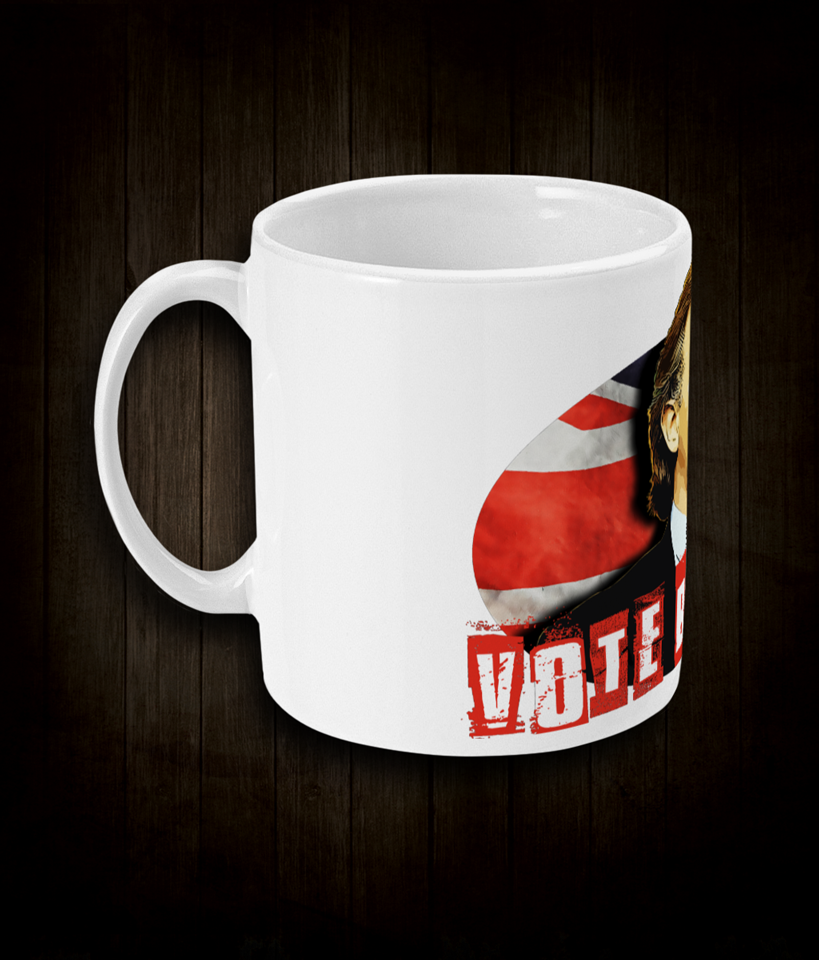 The New Statesman Vote B'Stard Mug