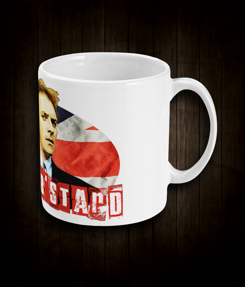 The New Statesman Vote B'Stard Mug