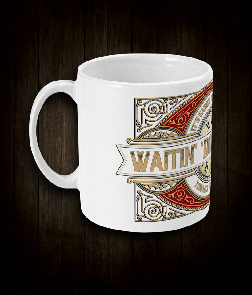 Townes Van Zandt Waitin' Round To Die Mug