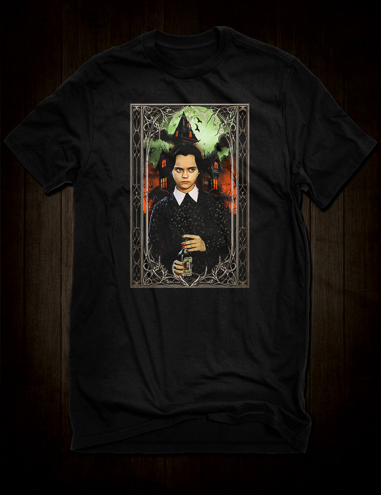 Christina Ricci's iconic role: Addams Family-Inspired Tee