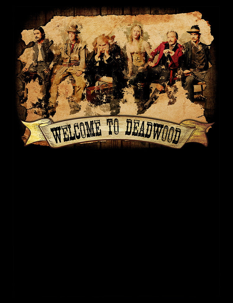 Iconic Deadwood Figure Shirt - Main Cast Characters Tee