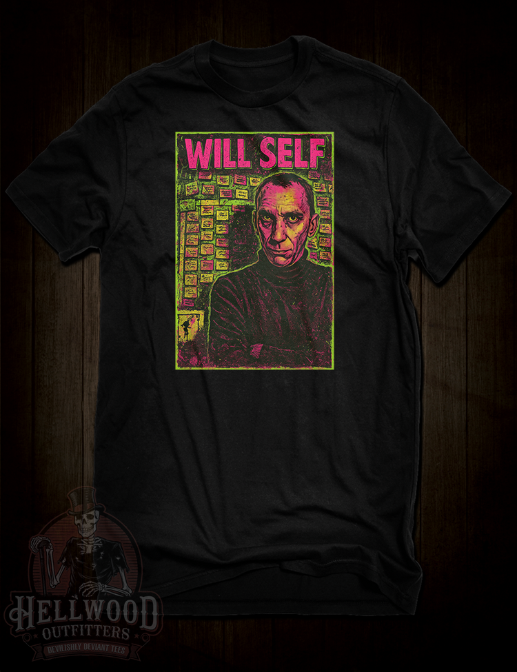 Will Self t-shirt British writer design