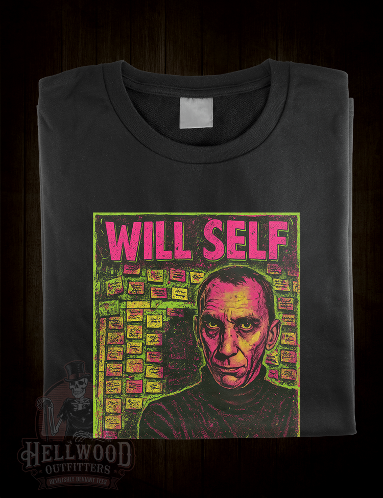 British cultural critic Will Self graphic tee