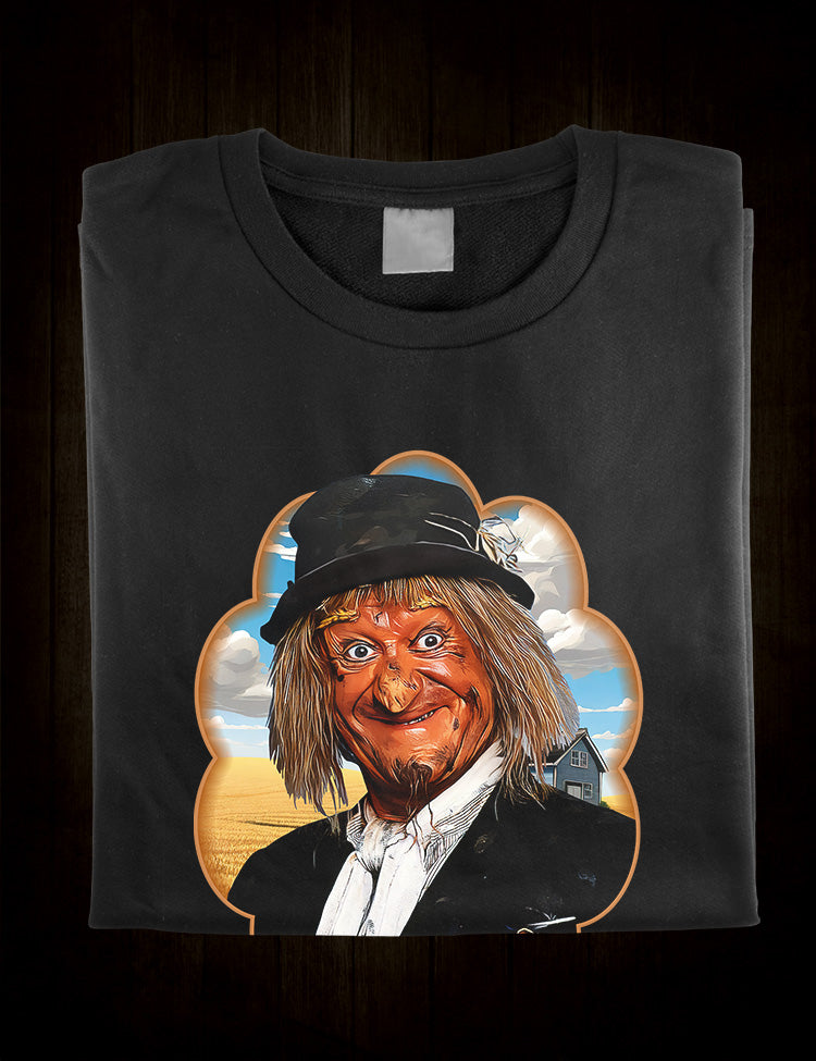 Whimsical Worzel Gummidge T-Shirt perfect for fans of the series