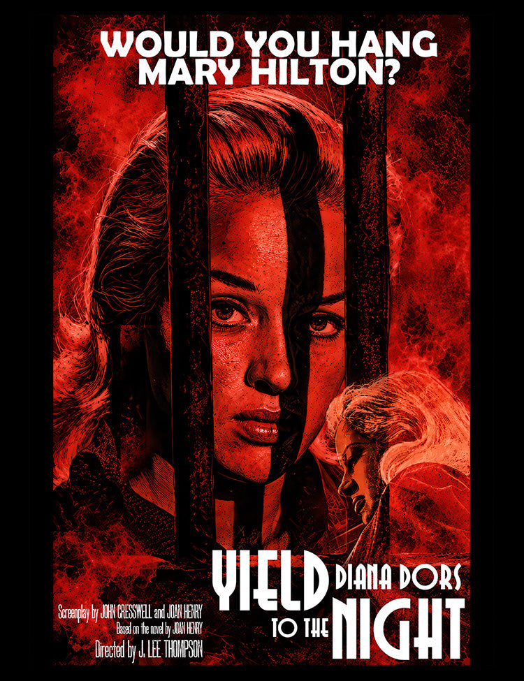 Diana Dors Mary Hilton British cinema T-shirt design