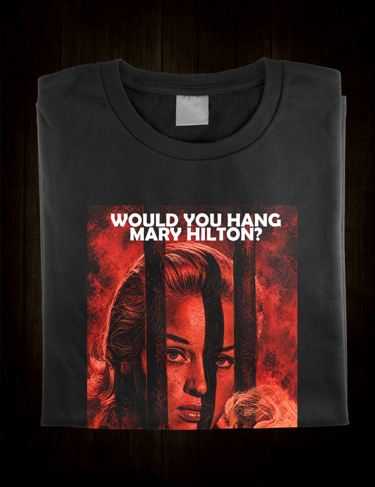 Yield To The Night 1956 cult movie T-shirt artwork