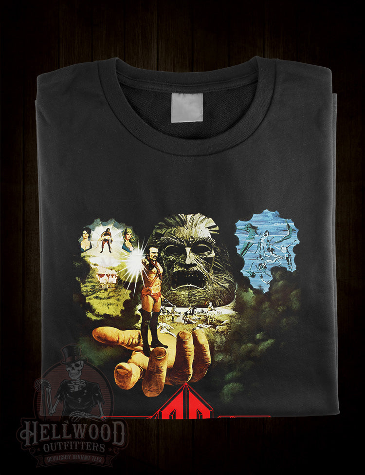 Zardoz T-Shirt – Cult Classic Sci-Fi Film Tribute – Hellwood