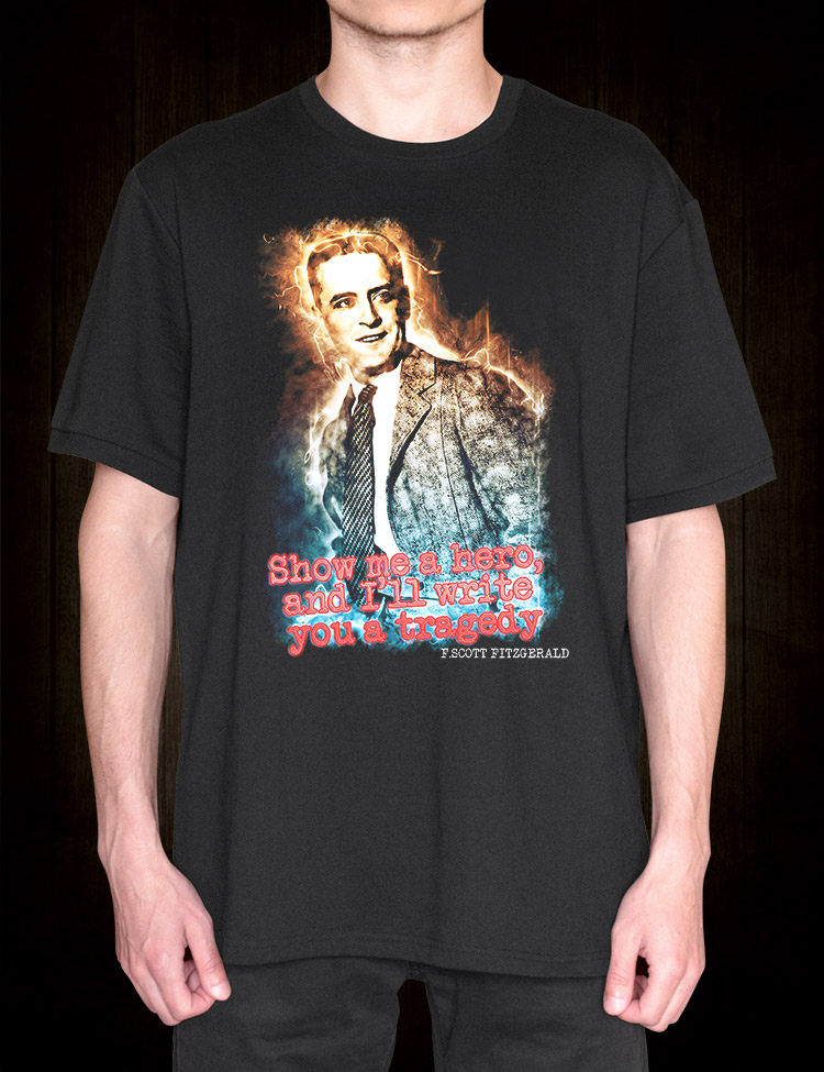 F. Scott Fitzgerald Quote T-Shirt - Hellwood Outfitters