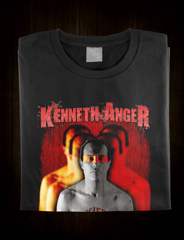 Kenneth Anger T-Shirt - Avant-garde Filmmaker Apparel