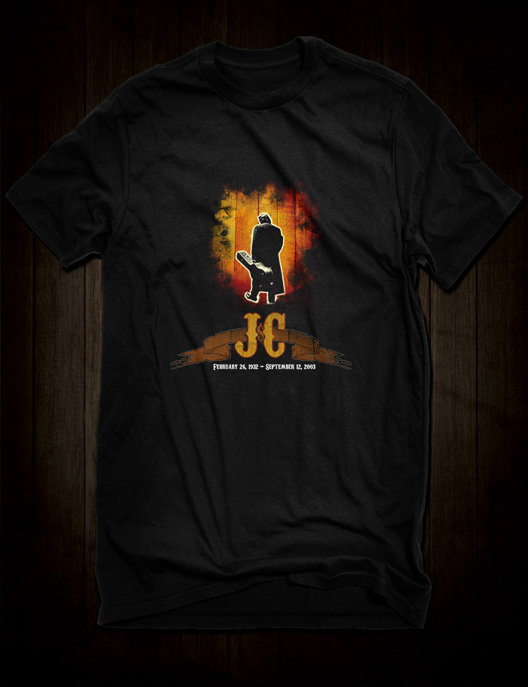 Johnny Cash Memorial T-Shirt - Hellwood Outfitters