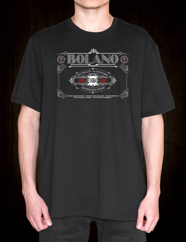 Roberto Bolano 2666 T-Shirt - Hellwood Outfitters