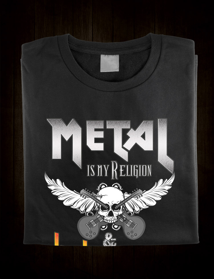 Metal Is My Religion T-Shirt - Hellwood Outfitters