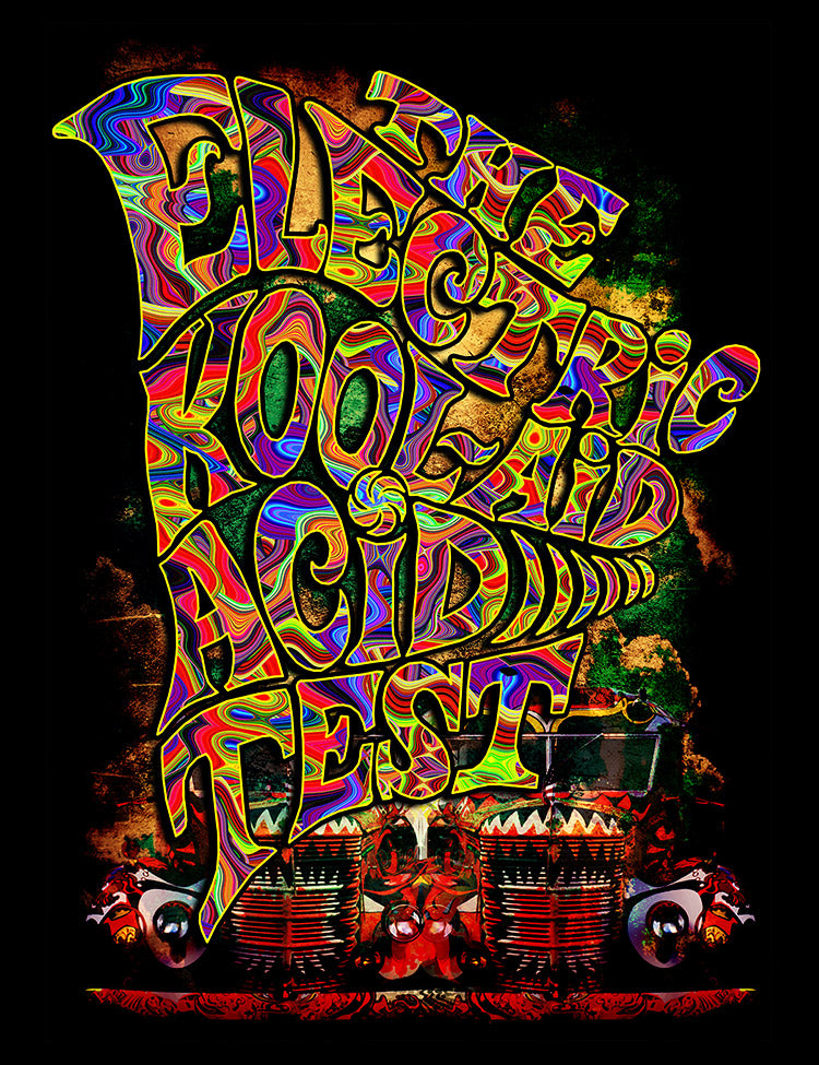The Electric KoolAid Acid Test TShirt Hellwood Outfitters