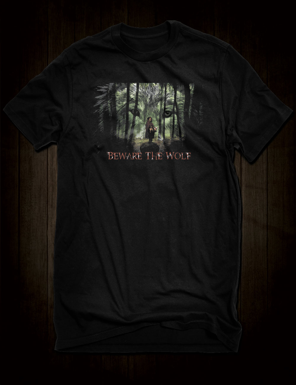 Beware The Wolf T-Shirt - Hellwood Outfitters