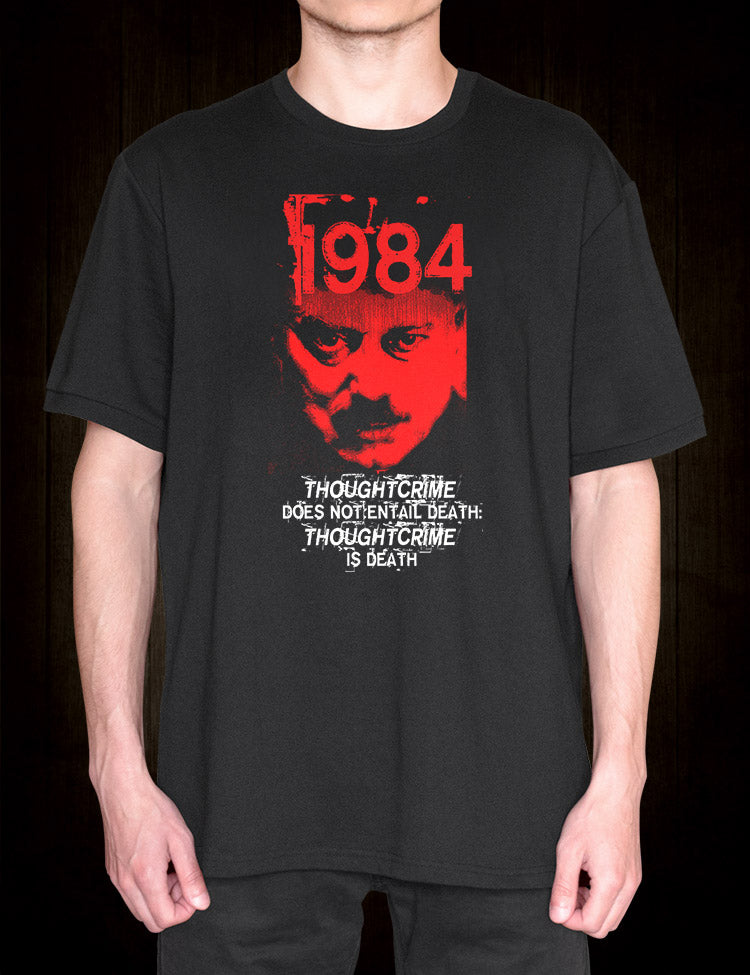 Orwell's 1984 Literary Quote T-Shirt