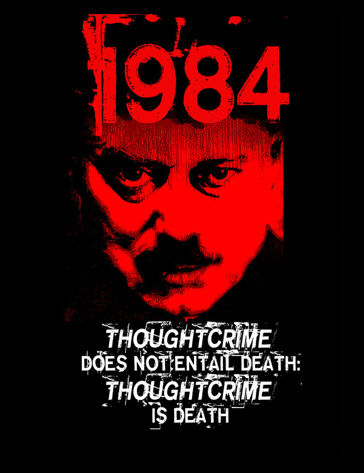 1984 Thoughtcrime T-Shirt George Orwell