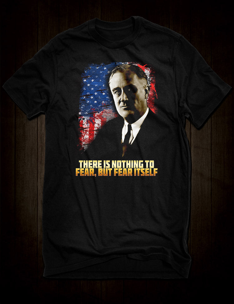 Allied Nations - Franklin D. Roosevelt T-Shirt - Hellwood Outfitters