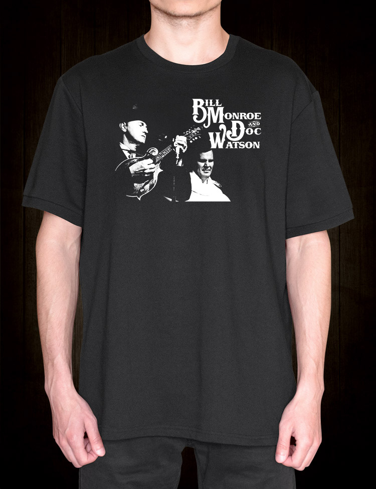 Bill Monroe & Doc Watson T-Shirt - Hellwood Outfitters