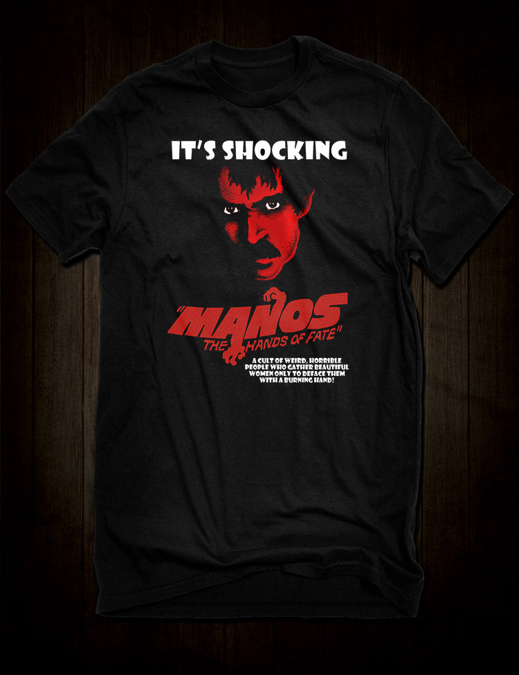 Manos: The Hands of Fate T-Shirt - Hellwood Outfitters