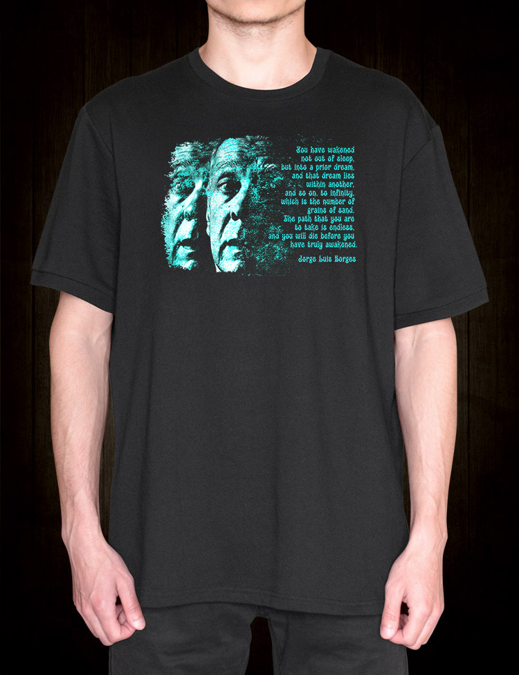 Jorge Luis Borges T-Shirt - Hellwood Outfitters