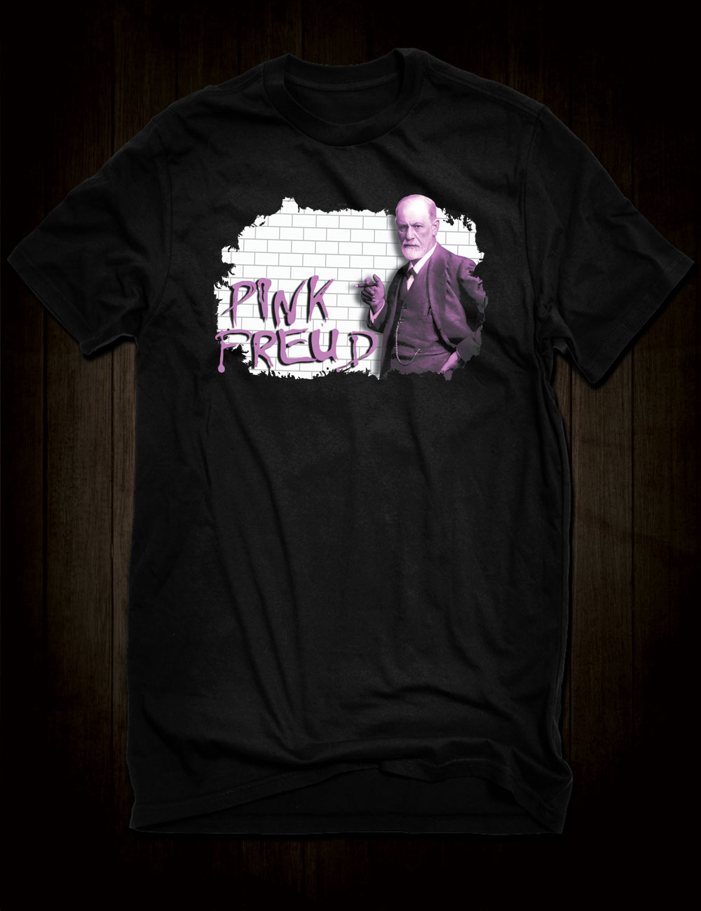 Pink Freud T-Shirt - Hellwood Outfitters