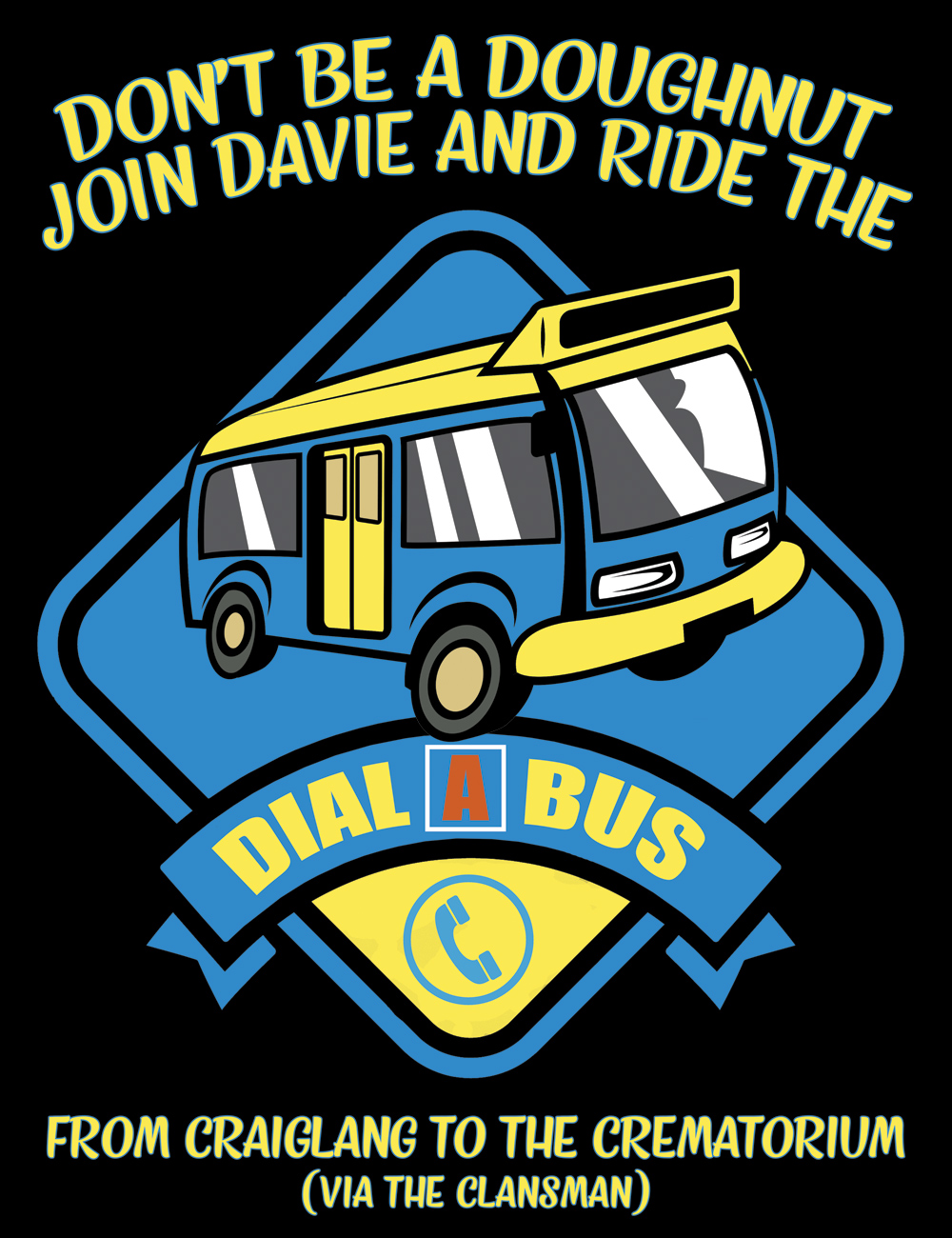 Still Game - Dial A Bus T-Shirt - Hellwood Outfitters