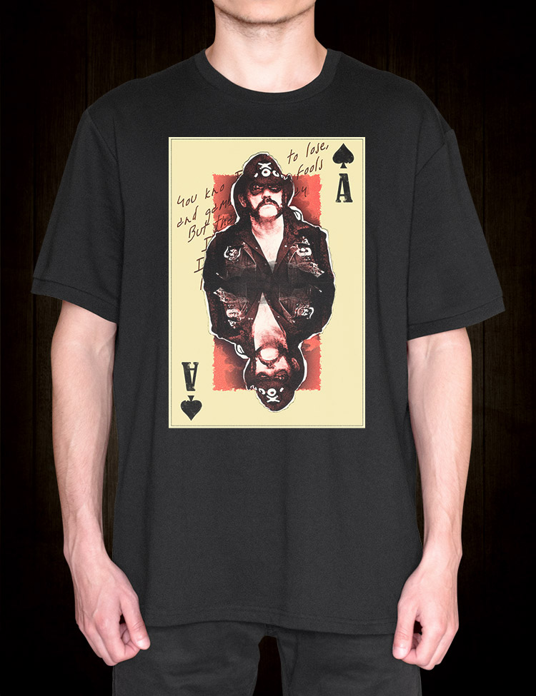 Lemmy - Ace Of Spades T-Shirt - Hellwood Outfitters