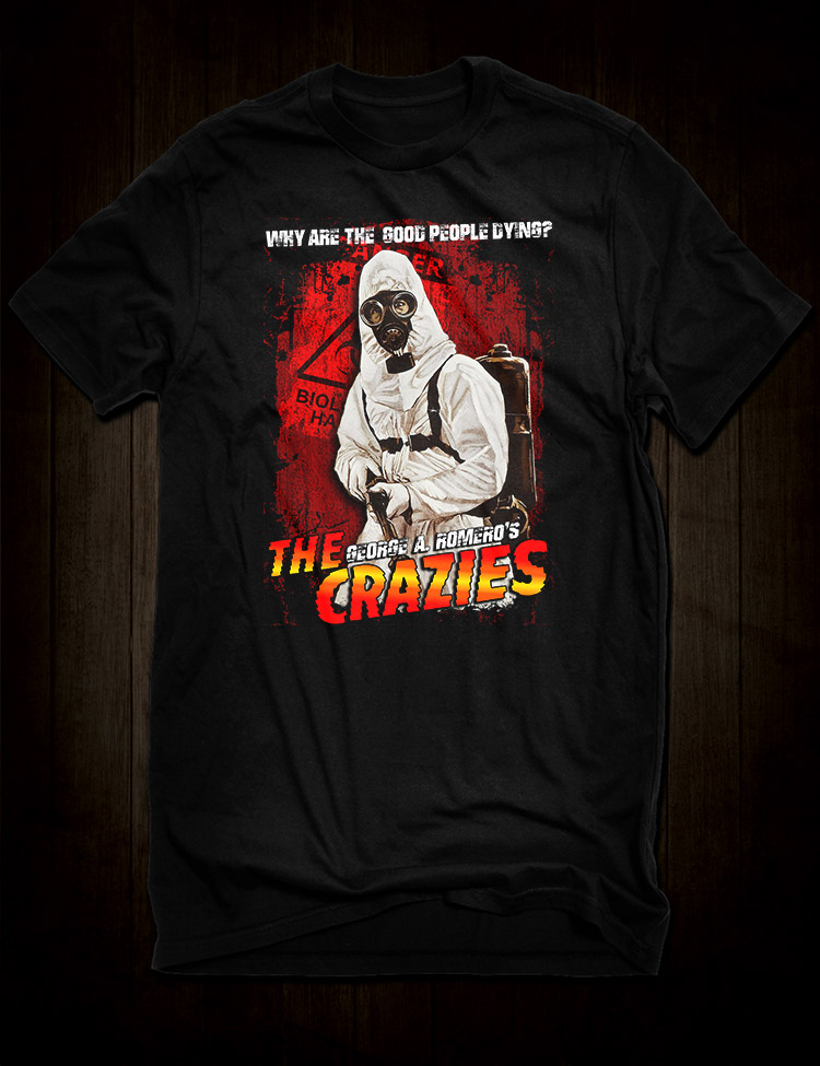 George A Romero's The Crazies T-Shirt - Hellwood Outfitters