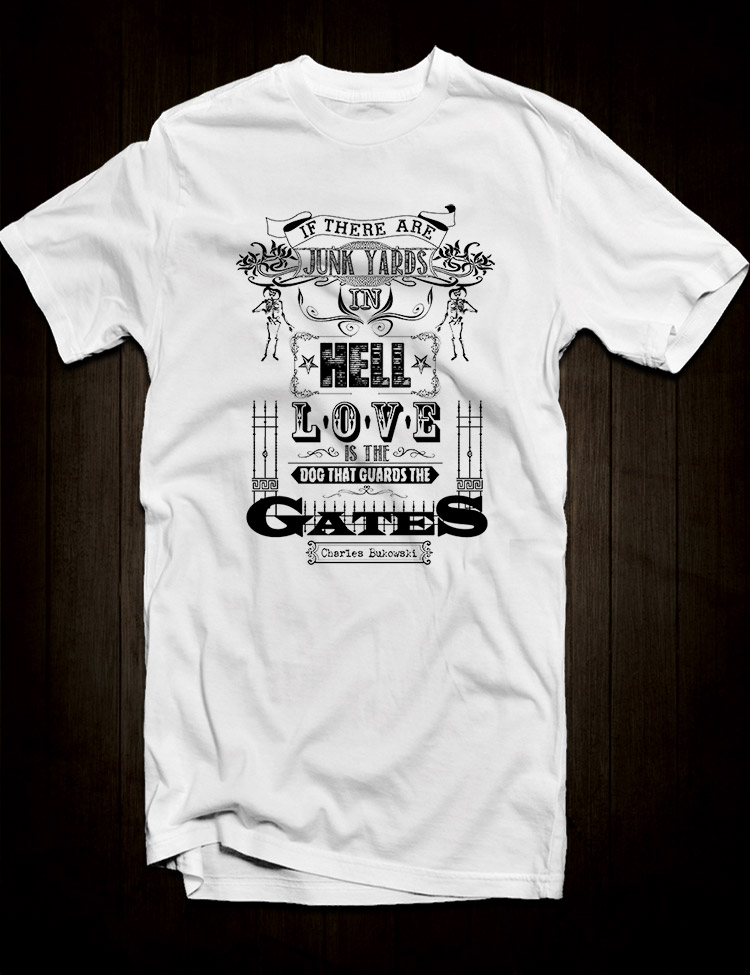 Love Is A Dog From Hell T-Shirt - Hellwood Outfitters