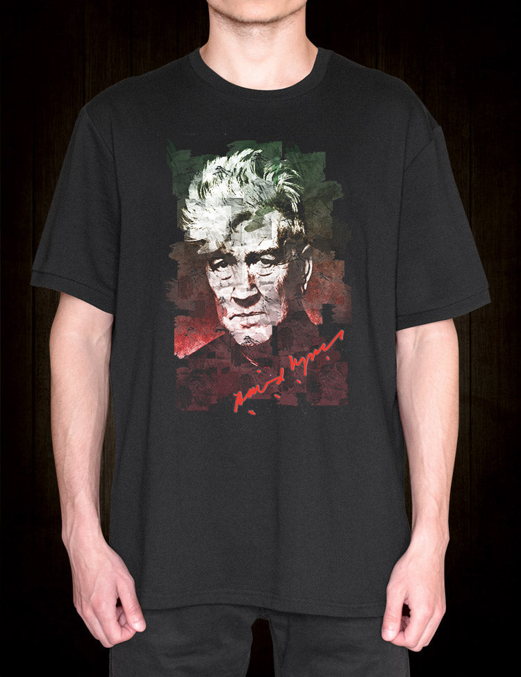 David Lynch Portrait T-Shirt - Hellwood Outfitters