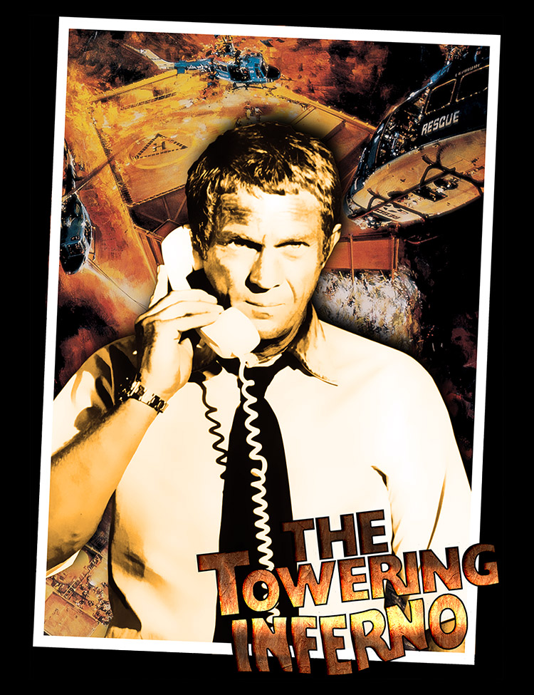 The Towering Inferno T-Shirt - Hellwood Outfitters