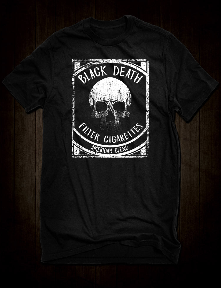 Black Death Cigarettes T-Shirt - Hellwood Outfitters
