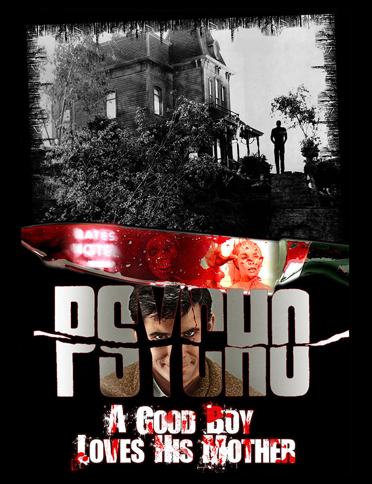 Hitchcock's Psycho T-Shirt - Hellwood Outfitters