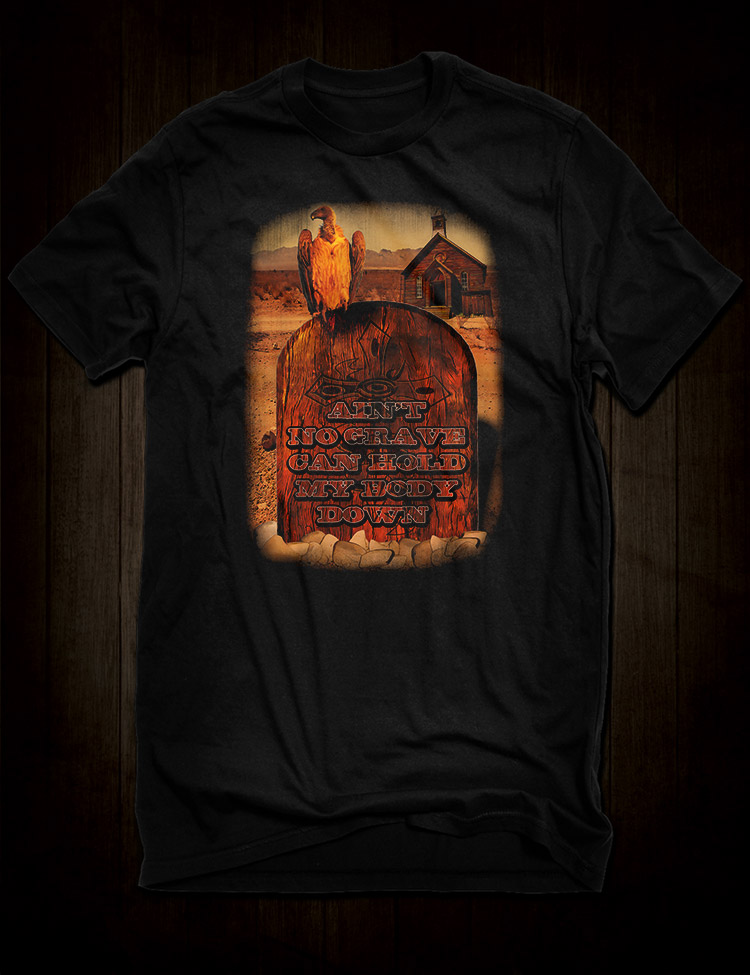 Johnny Cash Ain't No Grave T-Shirt