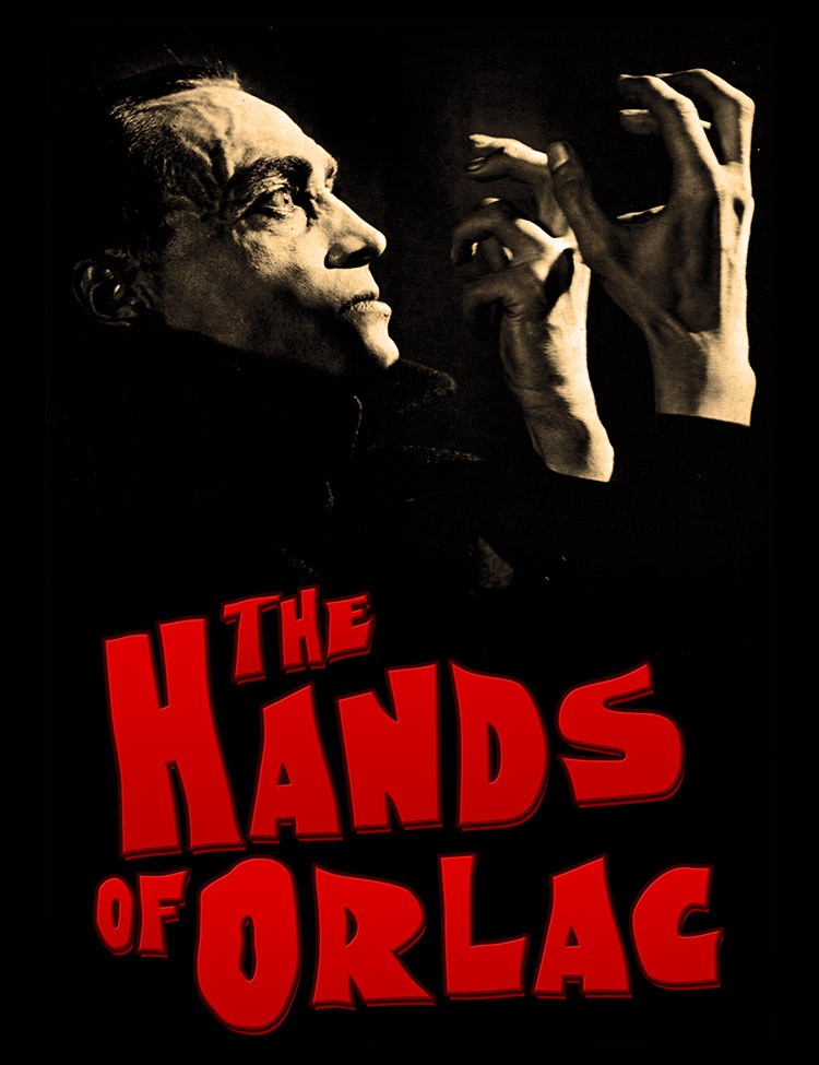 The Hands Of Orlac T-Shirt - Hellwood Outfitters