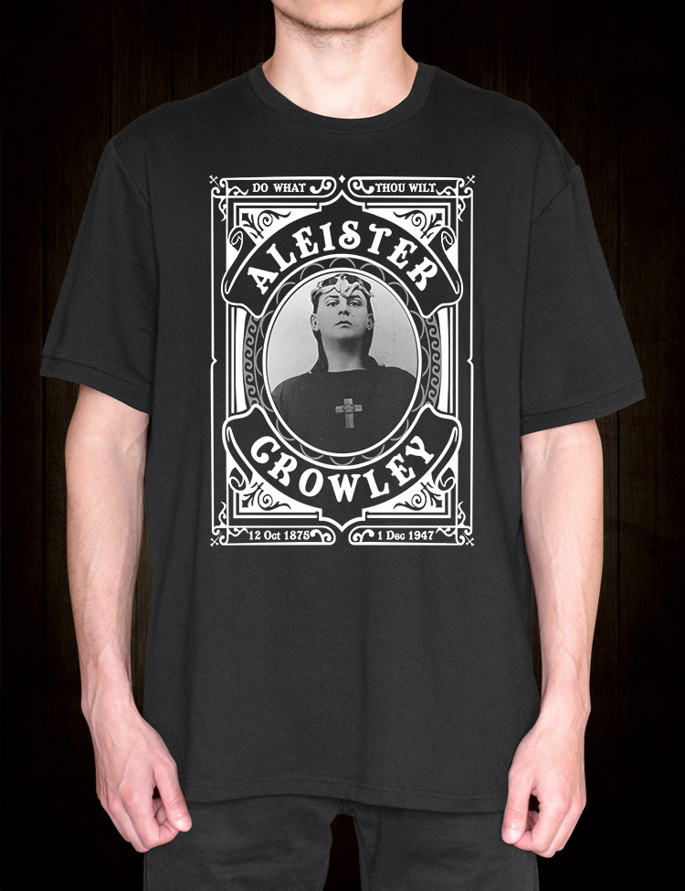 The Great Beast Aleister Crowley T-Shirt - Hellwood Outfitters