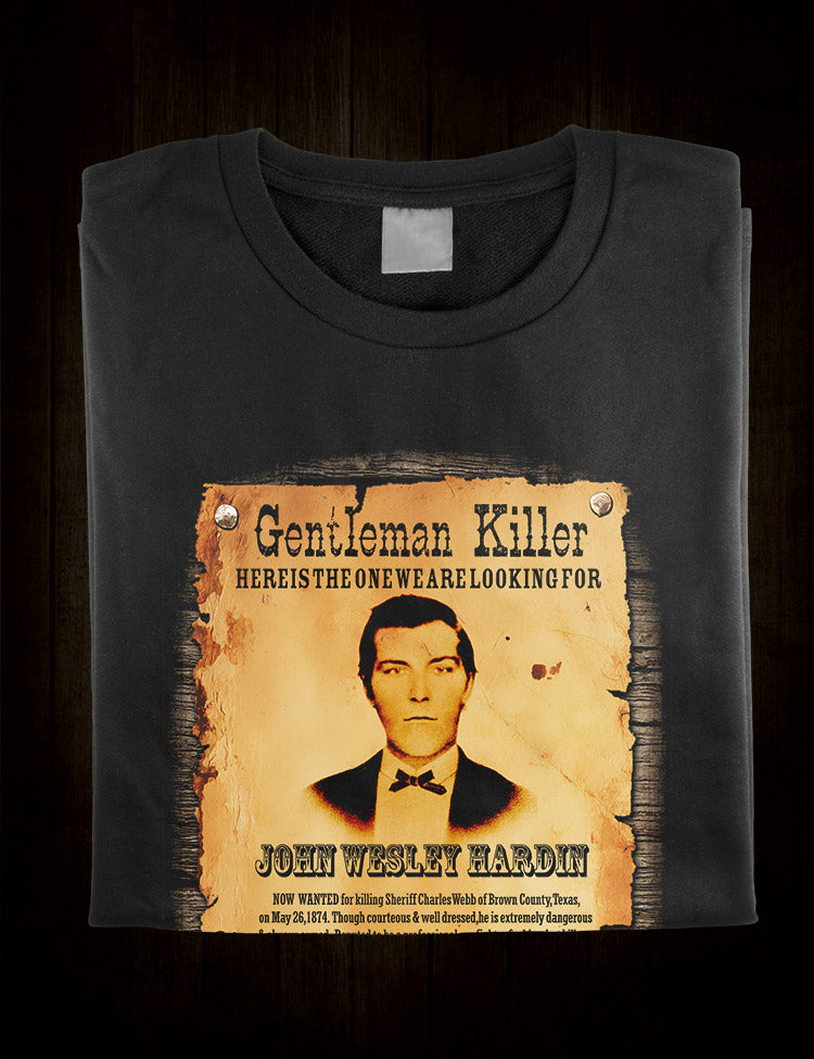 John Wesley Hardin T-Shirt - Hellwood Outfitters